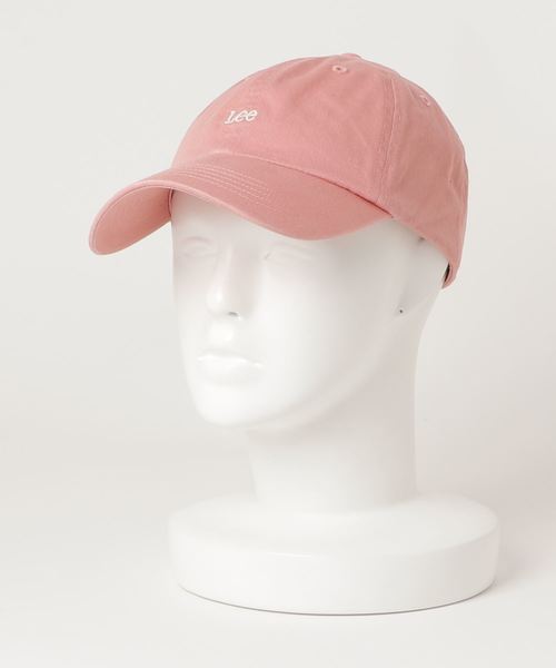 Lee(リー)の「リー COLOR COTTON TWILL 105176007 ローキャップ(キャップ・メンズ・ベビーピンク/ライトグリーン/ブルー/ライトイエロー/オレンジ・FREE)」の4枚目の写真