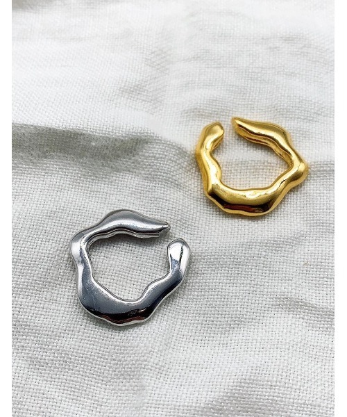 mou（モウ）の「不規則いびつイヤーカフ（片耳用）（イヤーカフ・レディース・シルバー/ゴールド・FREE）」の12枚目の写真