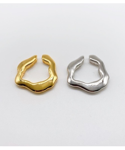 mou（モウ）の「不規則いびつイヤーカフ（片耳用）（イヤーカフ・レディース・シルバー/ゴールド・FREE）」の13枚目の写真