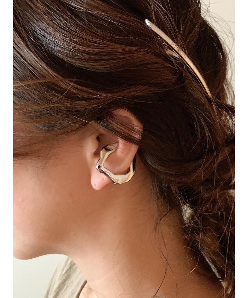 mou（モウ）の「不規則いびつイヤーカフ（片耳用）（イヤーカフ・レディース・シルバー/ゴールド・FREE）」の15枚目の写真