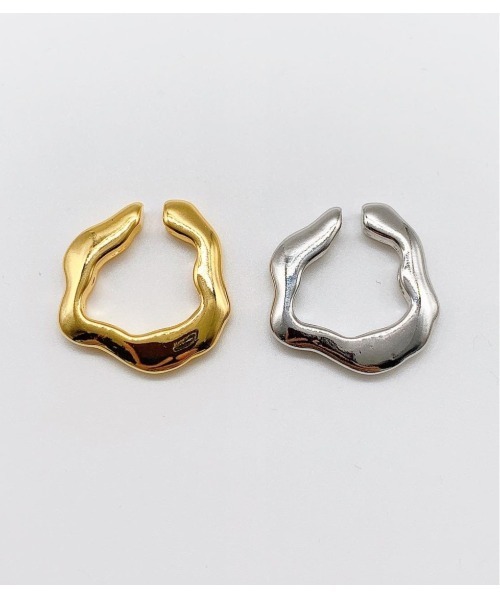 mou（モウ）の「不規則いびつイヤーカフ（片耳用）（イヤーカフ・レディース・シルバー/ゴールド・FREE）」の21枚目の写真