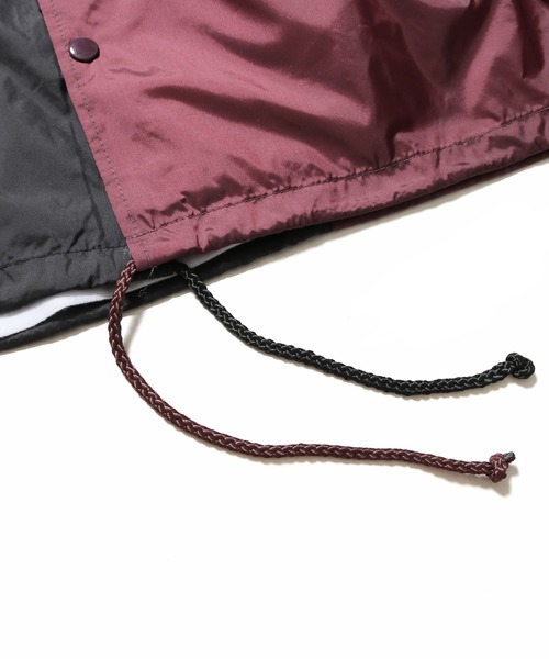 ROOPTOKYO(ループトウキョウ)の「SEVEN BY SEVEN/セブン バイ セブン スーベニア DOCKING COACHES JACKET - Logo print - Collaborated by Masakatsu Shimoda ジャケット(ナイロンジャケット・メンズ・ブラック/キャメル・M/L)」の21枚目の写真