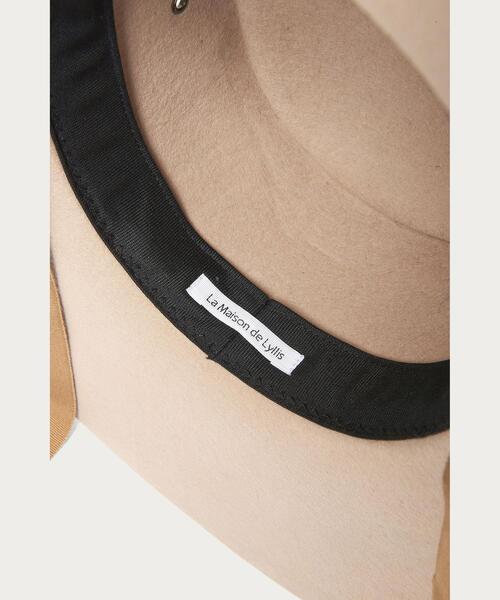 La Maison de Lyllis（メゾンドリリス）の「＜La maison de Lyllis＞ブルックブリムハット ◆（ハット・レディース・ダークブラウン/ベージュ・FREE）」の19枚目の写真