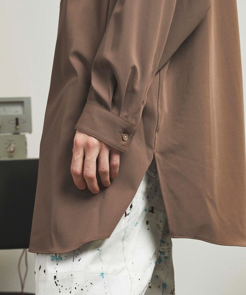 マルチファブリックプライムオーバースタンドカラーコートMAISONSPECIAL MAISON SPECIAL（メゾンスペシャル）の「《ユニセックスアイテム