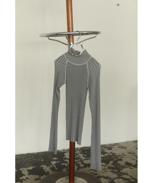TODAYFUL(トゥデイフル)の「ラグランストライプニット(Raglan Stripe Knit)(ニット/セーター・レディース・ベージュ/ライトグリーン/ブルー・FREE)」の10枚目の写真