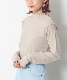 Heather | シアーテレコハイネックトップス　921185(Tシャツ/カットソー)