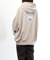裏起毛バックワッペンプルパーカー