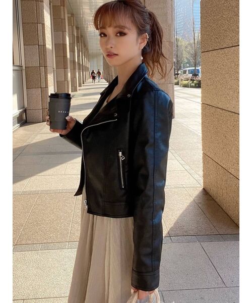 RESEXXY(リゼクシー)の「ドッキングフレアスカート(スカート・レディース・オフホワイト/ミント/ブルー/ベージュ・FREE)」の9枚目の写真