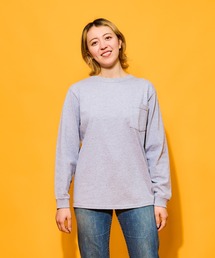 【MADE IN USA】L/S POCKET TEE  / ロングスリーブポケットT