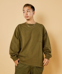 【MADE IN USA】L/S POCKET TEE / ロングスリーブポケットT