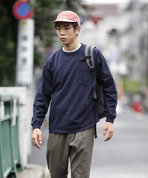 【MADE IN USA】L/S POCKET TEE  / ロングスリーブポケットT