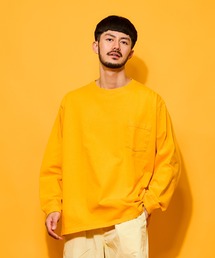 【MADE IN USA】L/S POCKET TEE / ロングスリーブポケットT