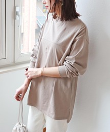 USAコットン長袖フットボールTシャツ