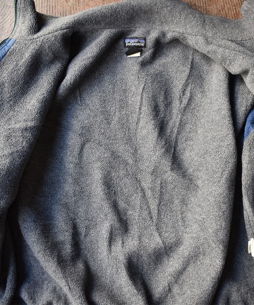 patagonia（パタゴニア）の「【ヴィンテージ古着】90's Patagonia/パタゴニア シェルドシンチラジャケット USA製（ブルゾン・メンズ・グリーン・LARGE）」の2枚目の写真