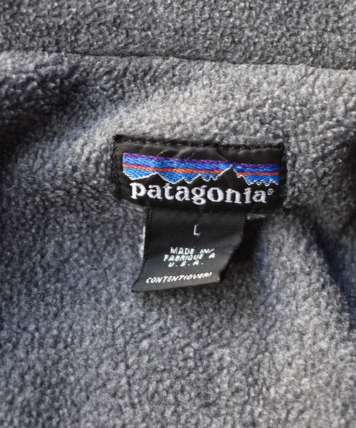 patagonia（パタゴニア）の「【ヴィンテージ古着】90's Patagonia/パタゴニア シェルドシンチラジャケット USA製（ブルゾン・メンズ・グリーン・LARGE）」の5枚目の写真