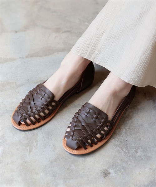 DONOBAN（ドノバン）の「メッシュフラットシューズ [E]（その他シューズ・レディース・ブラック/ブラウン・M/L）」の6枚目の写真