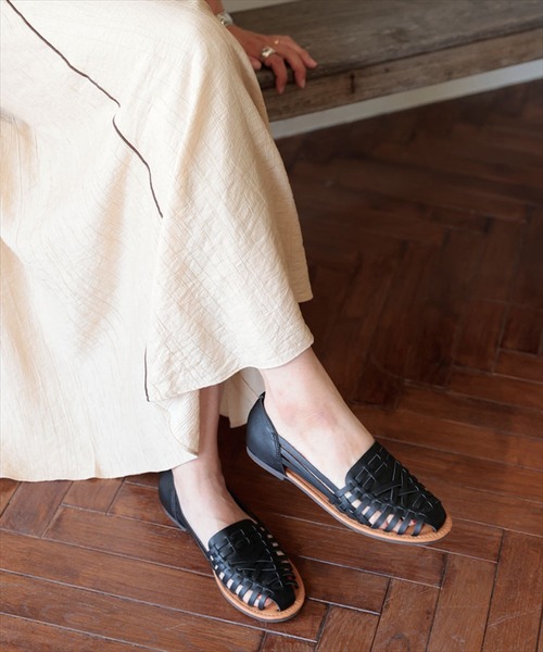 DONOBAN（ドノバン）の「メッシュフラットシューズ [E]（その他シューズ・レディース・ブラック/ブラウン・M/L）」の11枚目の写真