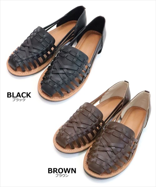 DONOBAN（ドノバン）の「メッシュフラットシューズ [E]（その他シューズ・レディース・ブラック/ブラウン・M/L）」の20枚目の写真