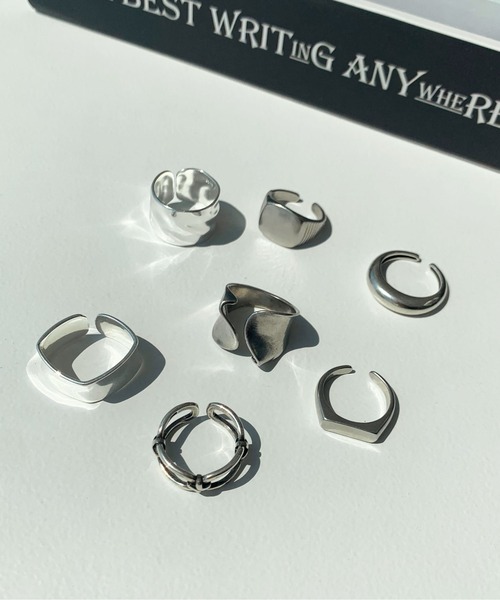 PairPair（ペアペア）の「アソートシルバーリング/ユニセックス(AR)（リング・メンズ・A/B/C/D/E/F/G/H/I/J/K/L/P/O/N/M・FREE）」の17枚目の写真