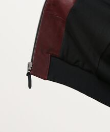 Champion（チャンピオン）の「COACH X CHAMPION レザー ジャケット