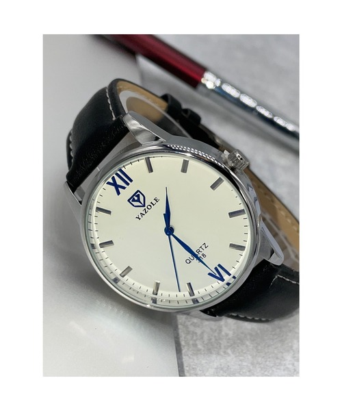 LA VORAGINE（ラ ヴォラジネ）の「デザイン ウオッチ（アナログ腕時計・メンズ・その他10/その他3/その他1/その他6/その他4/その他2/その他5/その他19/その他8/その他11/その他7/その他9/その他18/その他13/I/H/P/その他17/W/O/ホワイト/その他16/U/M/キャメル/J/ブラウン系その他5/その他15/R/その他14/Q/その他12・FREE）」の7枚目の写真