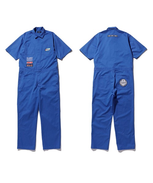 XLARGE（エクストララージ）の「S/S JUMP SUIT VINTAGE RACING CAR TEAM（その他パンツ・メンズ・ブラック/ネイビー・S/M/L/XL）」の5枚目の写真
