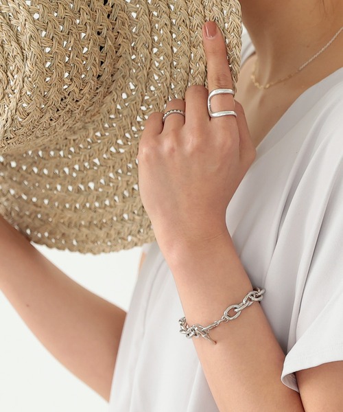 DONOBAN（ドノバン）の「リングチェーンブレスレット（ブレスレット・レディース・シルバー・ONESIZE）」の8枚目の写真