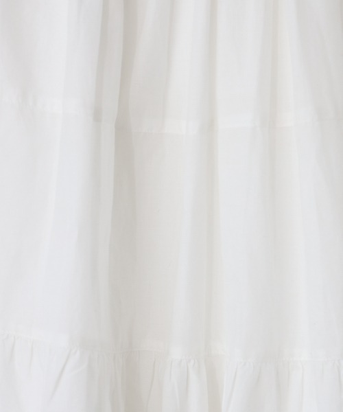 LOWRYS FARM（ローリーズファーム）の「スソレースティアードスカート　942178（スカート・キッズ・ブラック/オフホワイト/イエロー・110cm/120cm/130cm）」の5枚目の写真