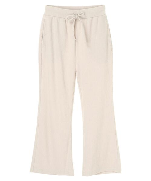 Green　Parks（グリーンパークス）の「変形ジャガードカットパンツ＊（その他パンツ・レディース・チャコールグレー/カーキ/ライトベージュ・FREE）」の18枚目の写真