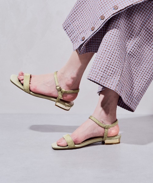 ORiental TRaffic（オリエンタルトラフィック）の「【WEB限定アイテム】ストラップサンダル/11196（サンダル・レディース・グリーン/ベージュ/ガンメタ/キャメル/ブラック/ブラウン・LL/M/SS/3L/L/S）」の4枚目の写真