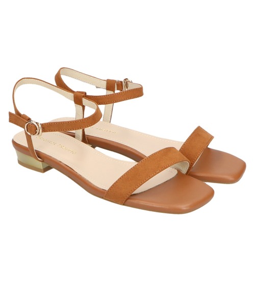 ORiental TRaffic（オリエンタルトラフィック）の「【WEB限定アイテム】ストラップサンダル/11196（サンダル・レディース・グリーン/ベージュ/ガンメタ/キャメル/ブラック/ブラウン・LL/M/SS/3L/L/S）」の13枚目の写真