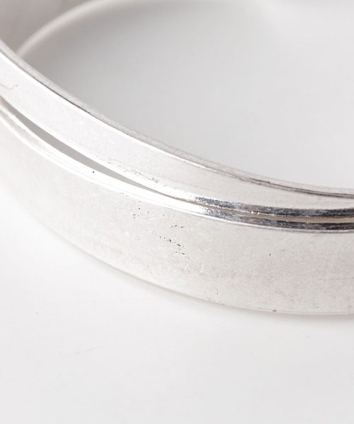 URBAN RESEARCH Sonny Label（アーバンリサーチサニーレーベル）の「コンビバングル（ブレスレット・メンズ・シルバー・ONE）」の4枚目の写真