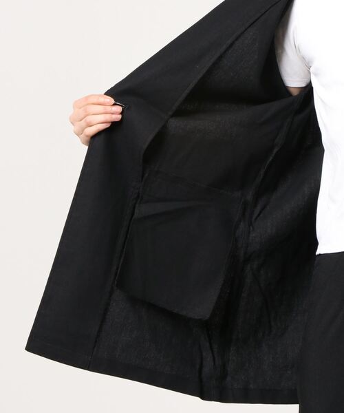 Per sist ence（パーシエンス）の「Per sist ence/パーシエンス　リネンライク　ノースリーブジャケット（その他アウター・レディース・ベージュ/ブラウン/ブルー/アイボリー/ブラック・FREE）」の8枚目の写真