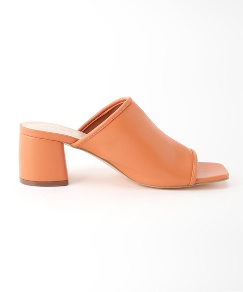 Simplicite(サンプリシテ)の「スクエアトゥソフトサンダル(サンダル・レディース・アイボリー/ベージュ/オレンジ・SMALL/MEDIUM/LARGE)」の8枚目の写真