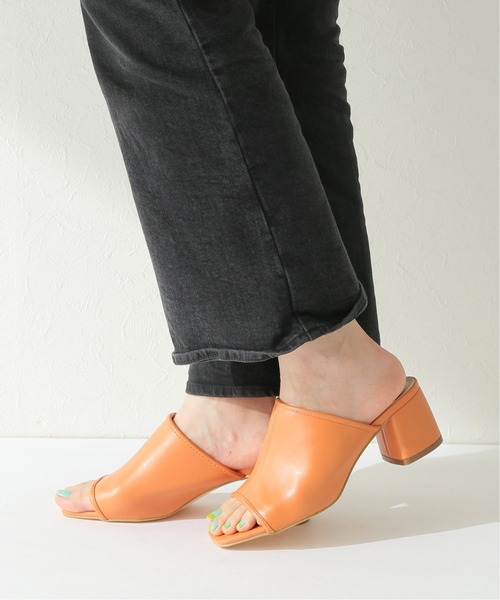 Simplicite(サンプリシテ)の「スクエアトゥソフトサンダル(サンダル・レディース・アイボリー/ベージュ/オレンジ・SMALL/MEDIUM/LARGE)」の15枚目の写真