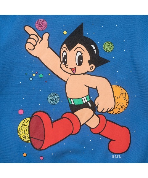 BAIT（ベイト）の「【2105_ASB】ASTRO BOY SPACE CREW 215-ASB-SWT-001（スウェット・メンズ・ブルー・LARGE/XX-LARGE/X-LARGE/MEDIUM）」の5枚目の写真