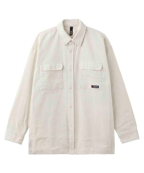 SILAS(サイラス)の「CORDUROY SHIRT JACKET(その他アウター・メンズ・ブラック/ネイビー/オフホワイト・MEDIUM/LARGE/X-LARGE)」の2枚目の写真