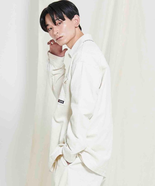 SILAS(サイラス)の「CORDUROY SHIRT JACKET(その他アウター・メンズ・ブラック/ネイビー/オフホワイト・MEDIUM/LARGE/X-LARGE)」の16枚目の写真