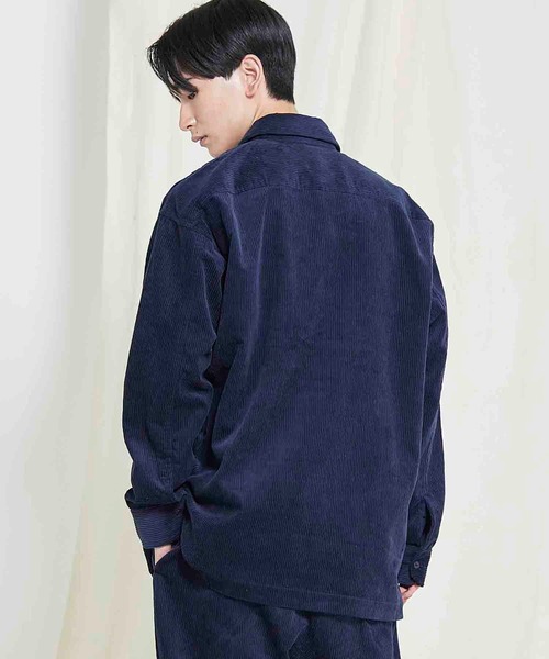 SILAS(サイラス)の「CORDUROY SHIRT JACKET(その他アウター・メンズ・ブラック/ネイビー/オフホワイト・MEDIUM/LARGE/X-LARGE)」の5枚目の写真