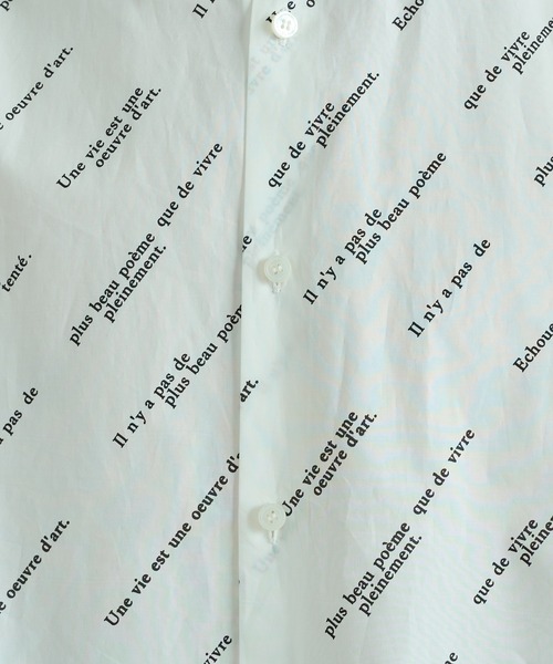 Lui's(ルイス)の「ジョルジュメッセージドルマンシャツ(シャツ/ブラウス・メンズ・ホワイト・SMALL/MEDIUM)」の9枚目の写真