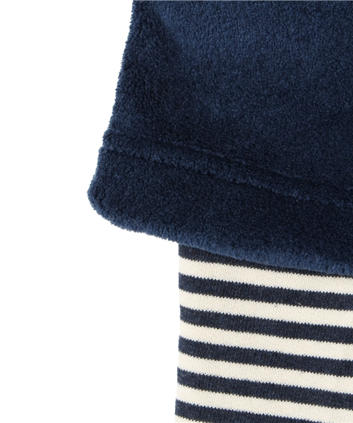 Smoothy（スムージー）の「Smoothy Layer Boa Pants / スムージー レイヤーボアパンツ（その他パンツ・キッズ・ベージュ/ネイビー・140/150/120/100/110/130/90）」の6枚目の写真