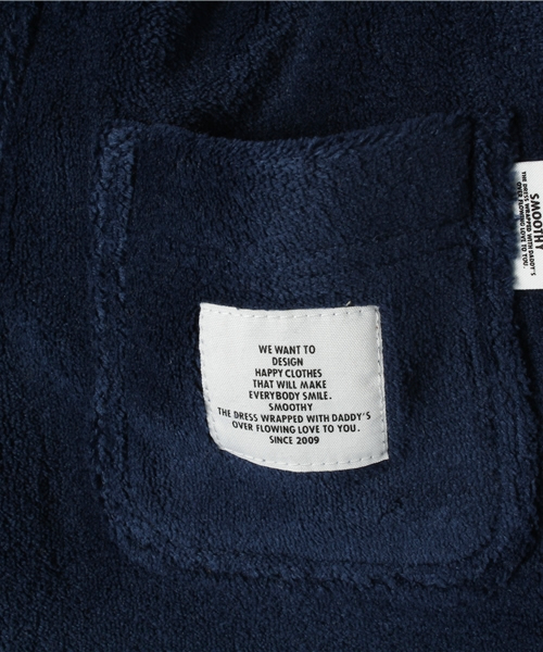 Smoothy（スムージー）の「Smoothy Layer Boa Pants / スムージー レイヤーボアパンツ（その他パンツ・キッズ・ベージュ/ネイビー・140/150/120/100/110/130/90）」の9枚目の写真