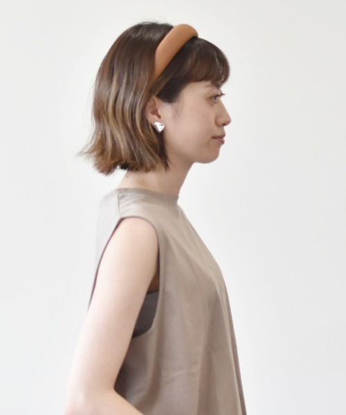 OVERRIDE（オーバーライド）の「【OVERRIDE】 RIB HEADBAND（ヘアバンド・レディース・ブラック/オレンジ/グリーン・FREE）」の4枚目の写真