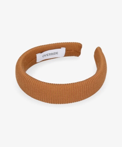 OVERRIDE（オーバーライド）の「【OVERRIDE】 RIB HEADBAND（ヘアバンド・レディース・ブラック/オレンジ/グリーン・FREE）」の9枚目の写真