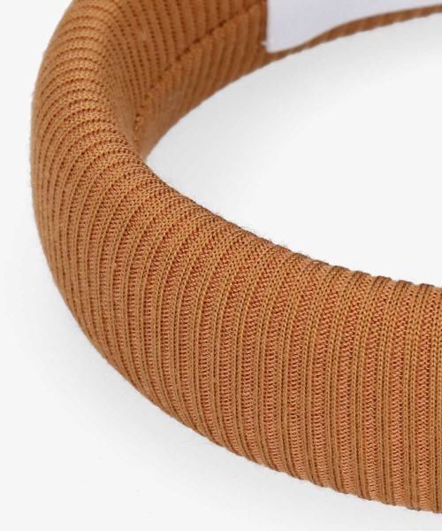 OVERRIDE（オーバーライド）の「【OVERRIDE】 RIB HEADBAND（ヘアバンド・レディース・ブラック/オレンジ/グリーン・FREE）」の6枚目の写真