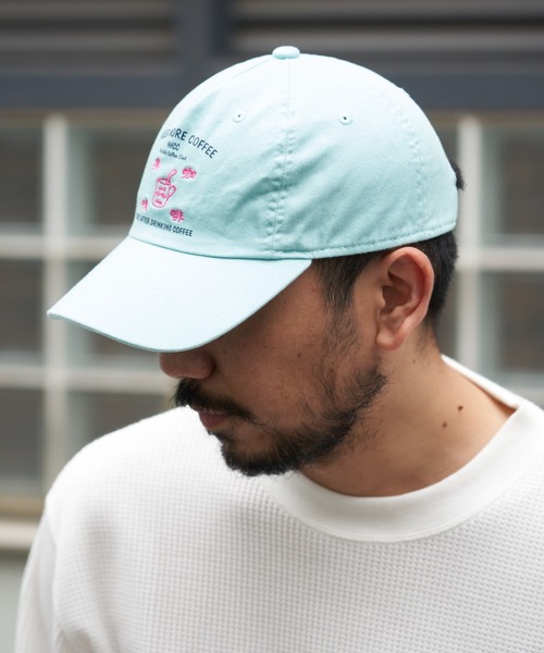 CIAOPANIC TYPY（チャオパニックティピー）の「【Nii Hello Coffee Club】スーベニア キャップ（キャップ・レディース・ネイビー/ベージュ/ミント/パープル/ブラック・ONE SIZE）」の16枚目の写真