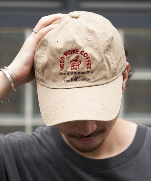 CIAOPANIC TYPY（チャオパニックティピー）の「【Nii Hello Coffee Club】スーベニア キャップ（キャップ・レディース・ネイビー/ベージュ/ミント/パープル/ブラック・ONE SIZE）」の10枚目の写真