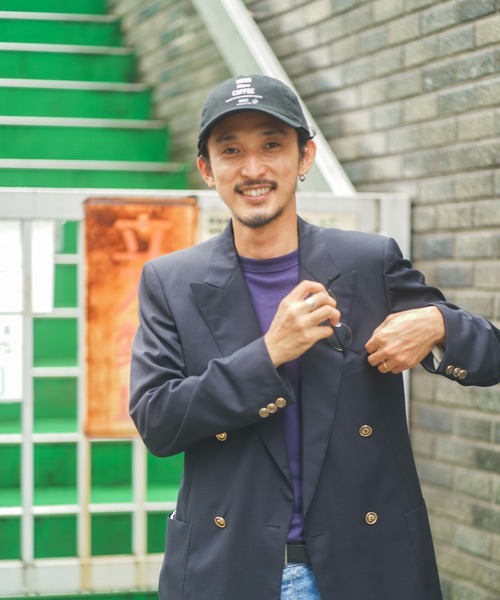 CIAOPANIC TYPY（チャオパニックティピー）の「【Nii Hello Coffee Club】スーベニア キャップ（キャップ・レディース・ネイビー/ベージュ/ミント/パープル/ブラック・ONE SIZE）」の6枚目の写真