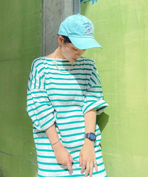 CIAOPANIC TYPY（チャオパニックティピー）の「【Nii Hello Coffee Club】スーベニア キャップ（キャップ・レディース・ネイビー/ベージュ/ミント/パープル/ブラック・ONE SIZE）」の15枚目の写真