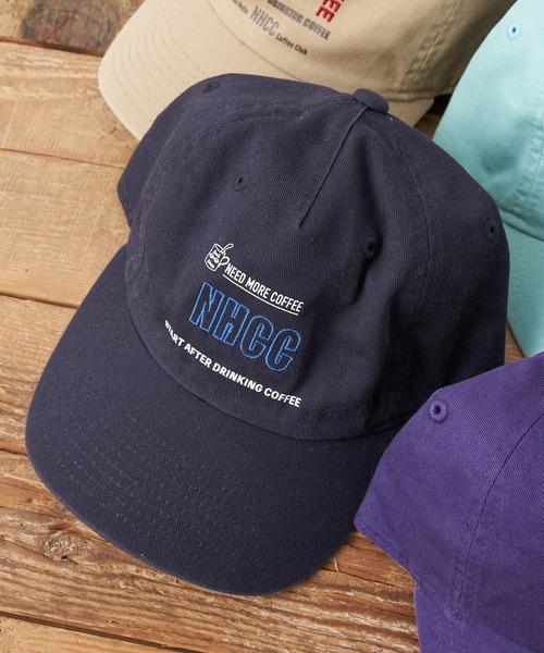 CIAOPANIC TYPY（チャオパニックティピー）の「【Nii Hello Coffee Club】スーベニア キャップ（キャップ・レディース・ネイビー/ベージュ/ミント/パープル/ブラック・ONE SIZE）」の22枚目の写真